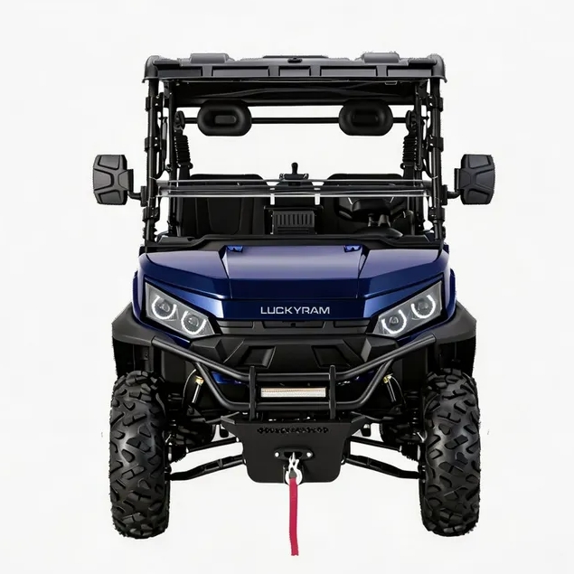 4WD 전기 목장 UTV 농장 73.6V 150Ah 컨트롤러 20KW 피크