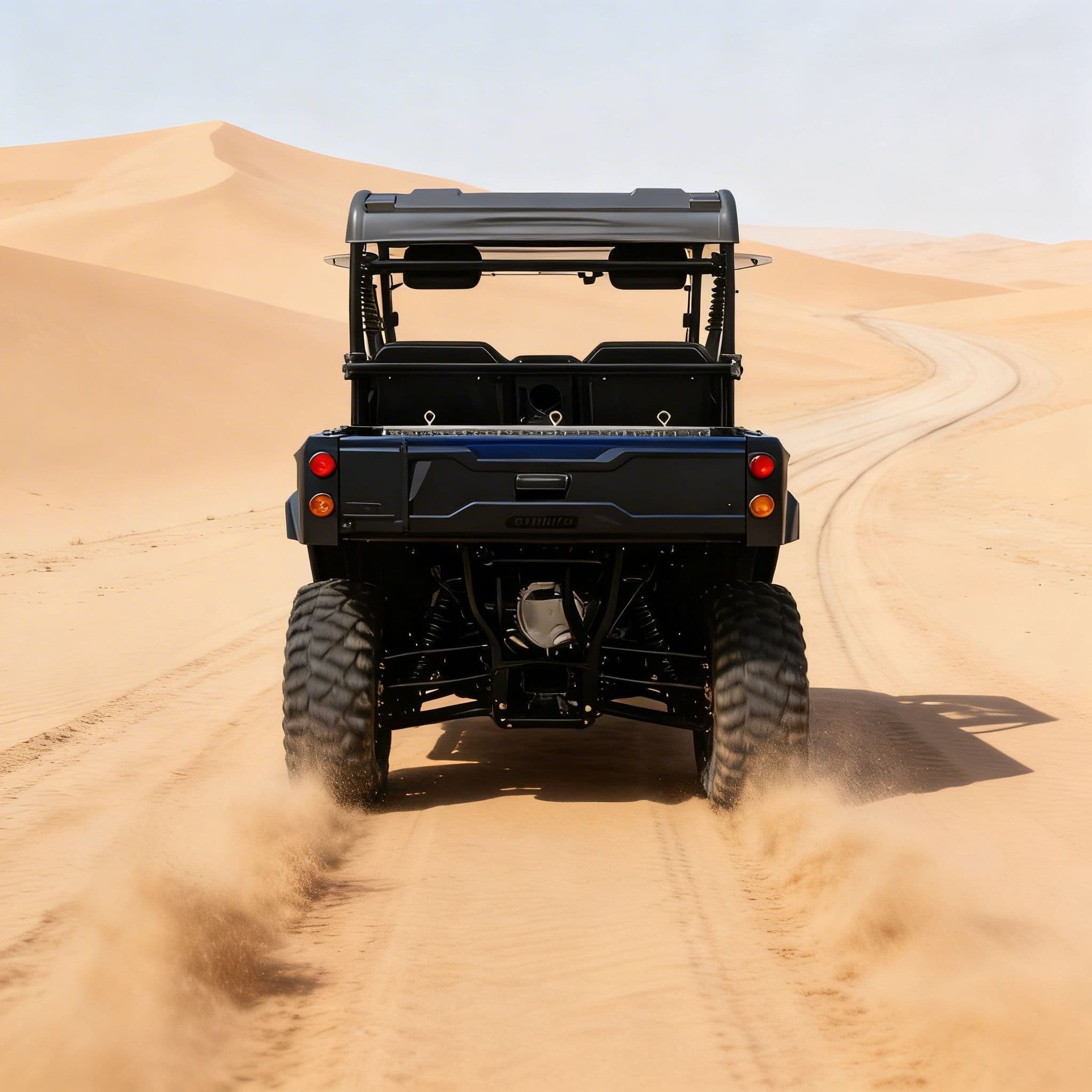 73.6V 150Ah 4WD 전기 UTV PKE 열쇠가 없는 1000kg 견인